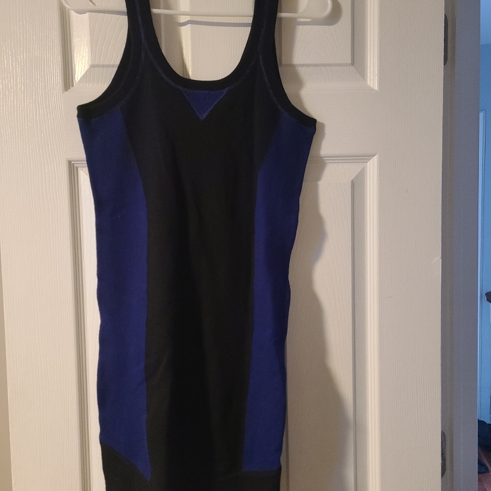 Alexander Wang Black&Cobalt Dress Sz M